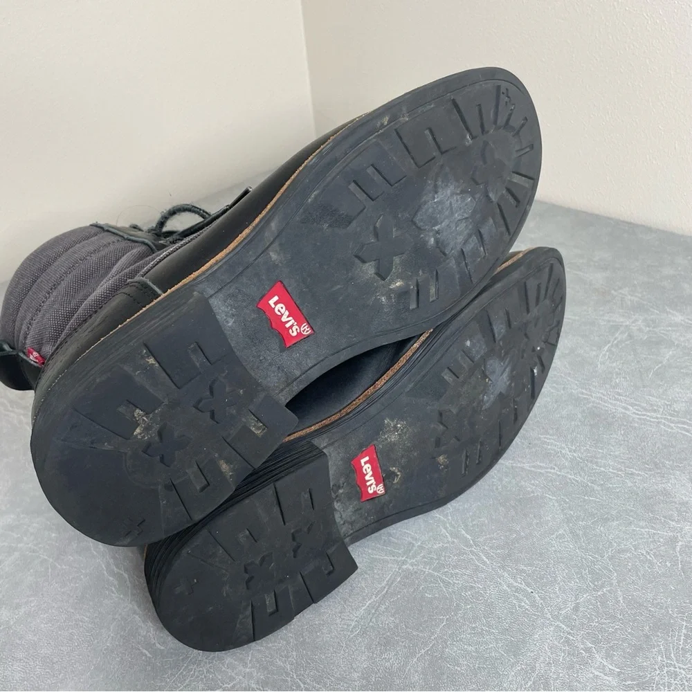 Levi's Black and Gray Men's Lex II Chukka Boots